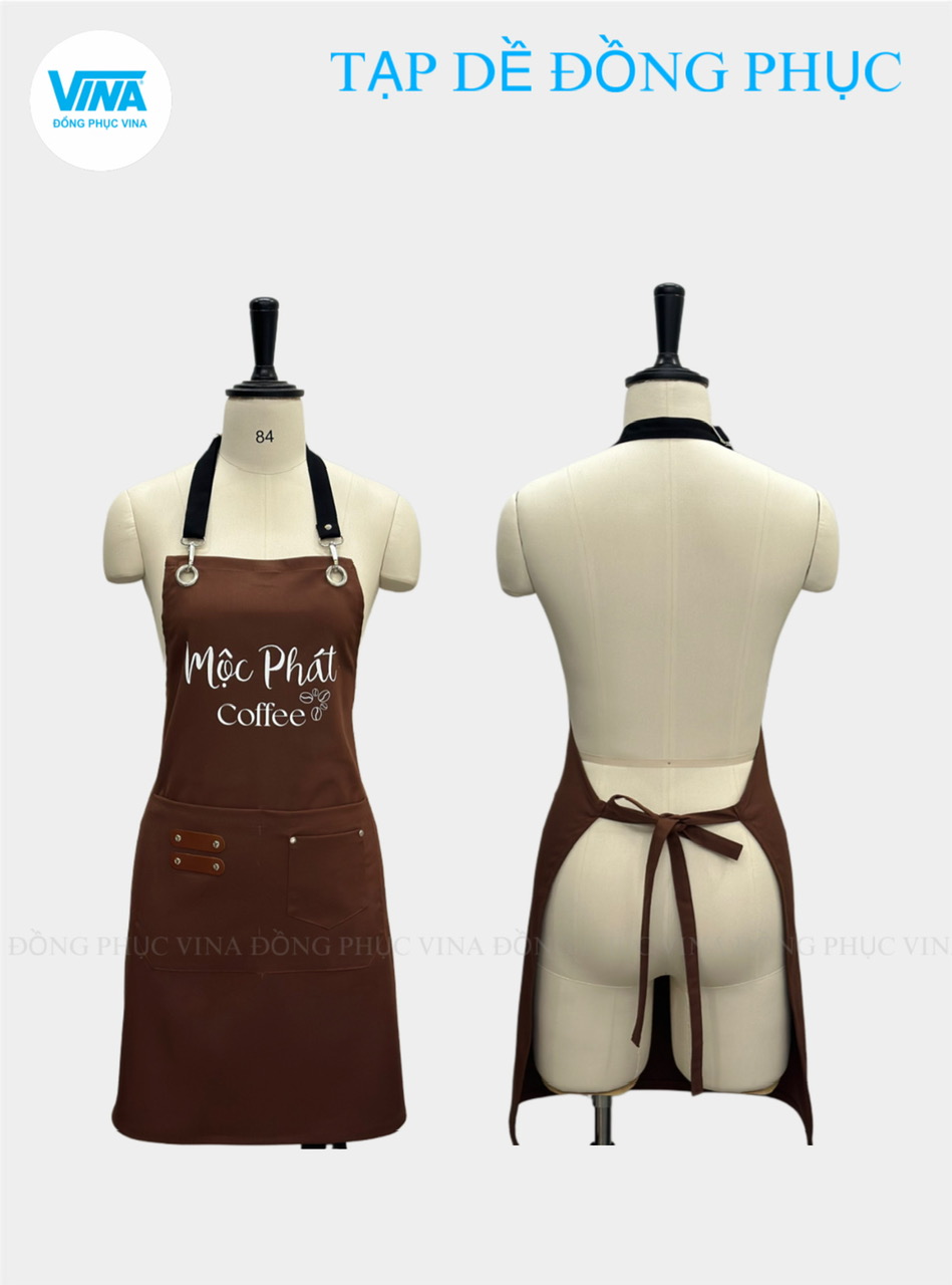 Tạp dề Mộc Phát coffee