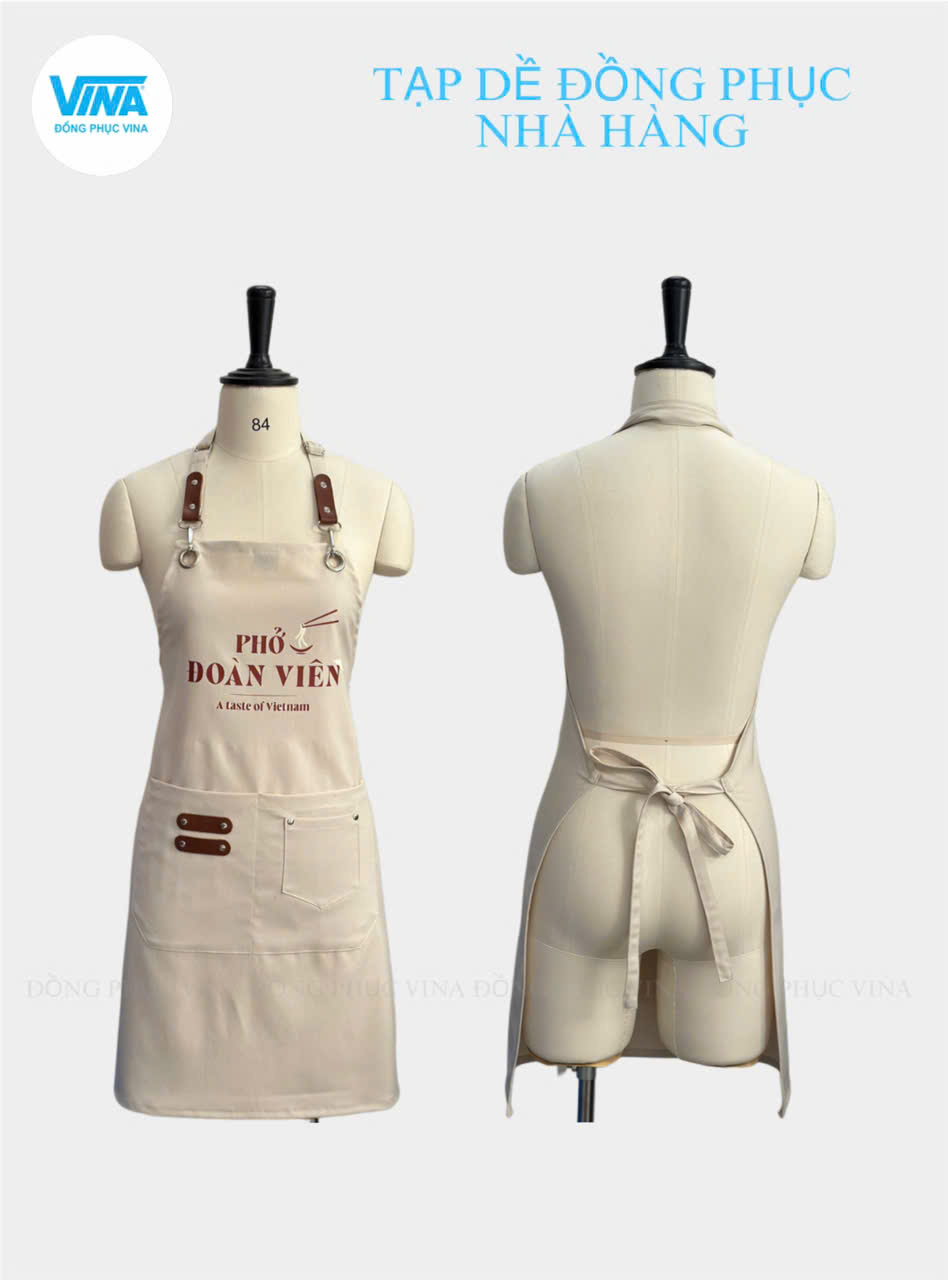 Mau tạp dề ở đâu tại TPHCM - shop bán tạp dề đồng phục tại TPHCM